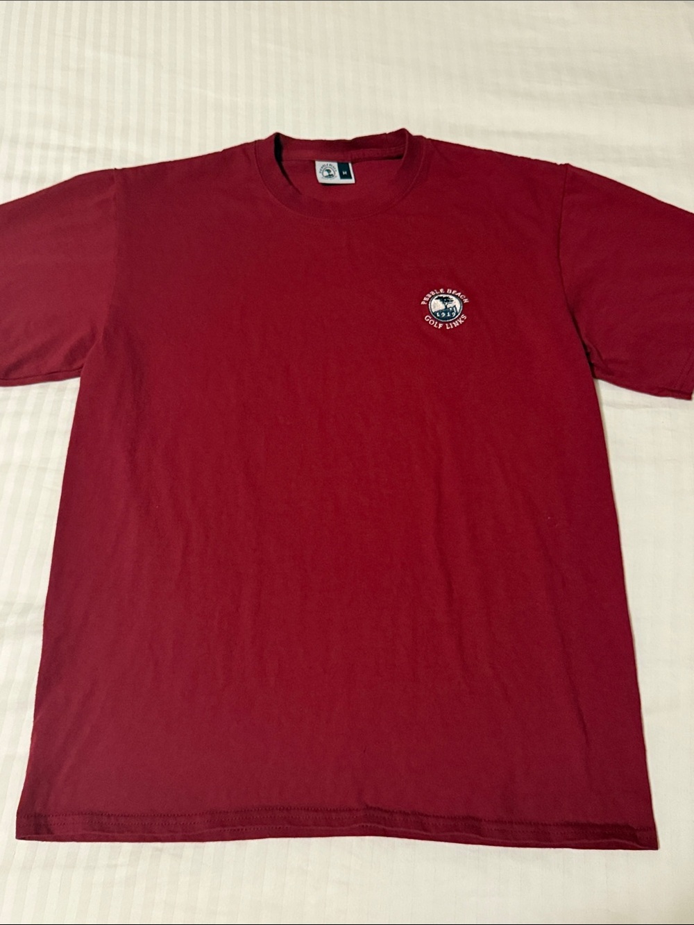 Pebble Beach Golf Men's Crewneck Tee Shirt M